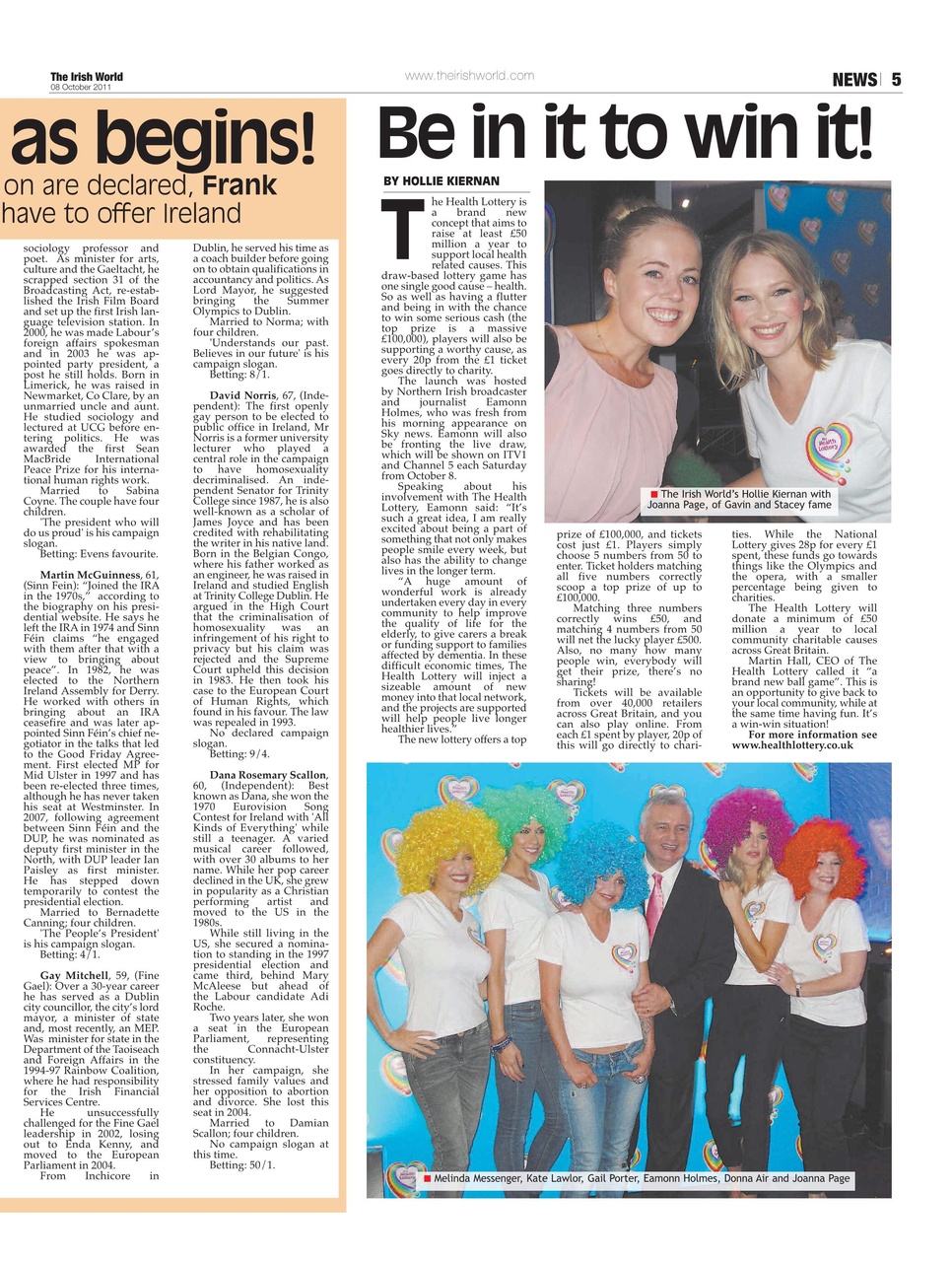 Irish World Preview Pages