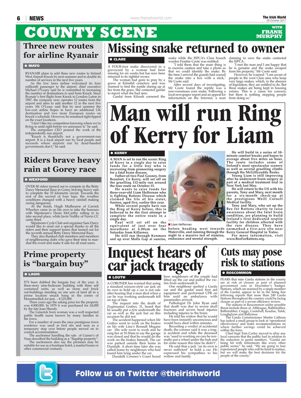 Irish World Preview Pages