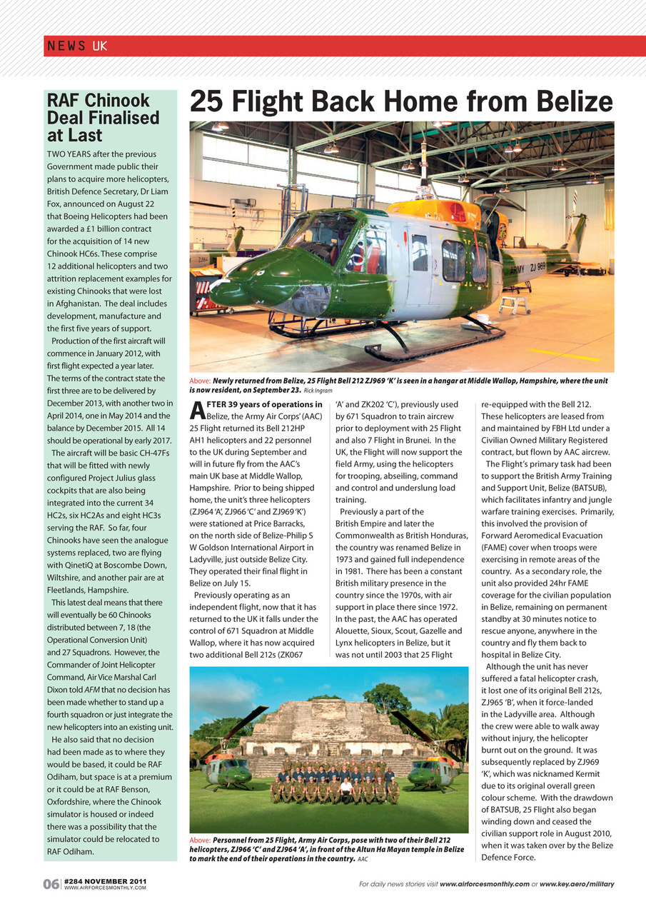 AirForces Monthly Preview Pages