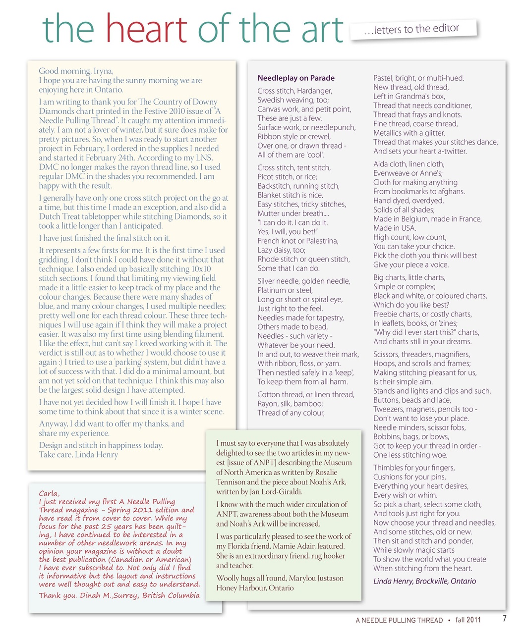 A Needle Pulling Thread Preview Pages