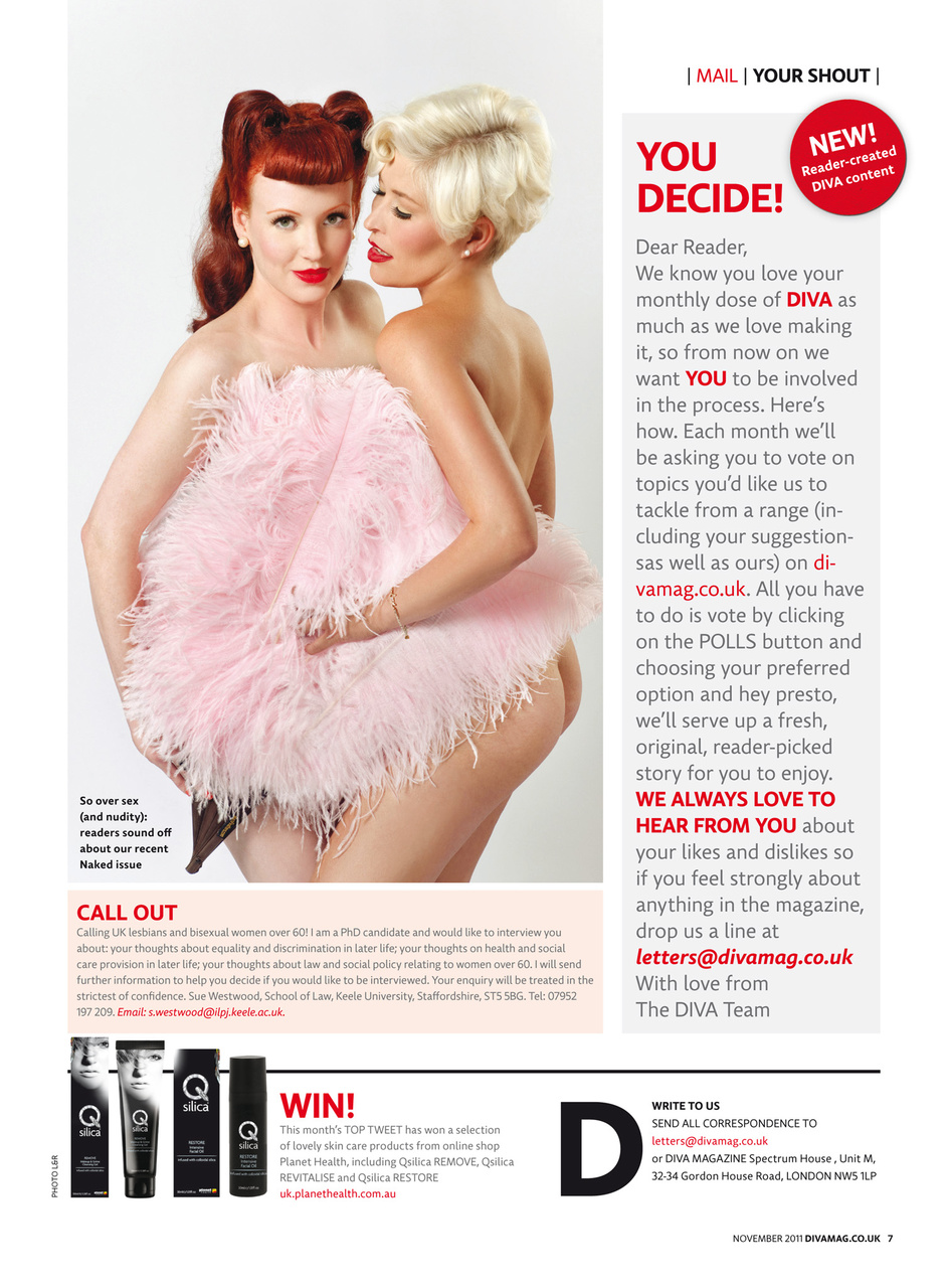 DIVA Magazine Preview Pages