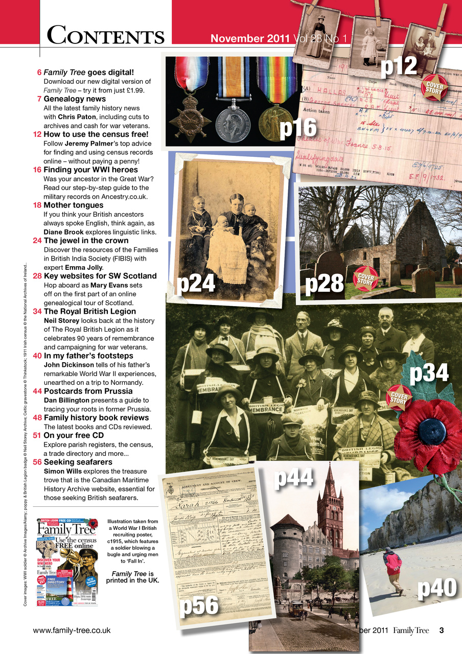 Family Tree Preview Pages