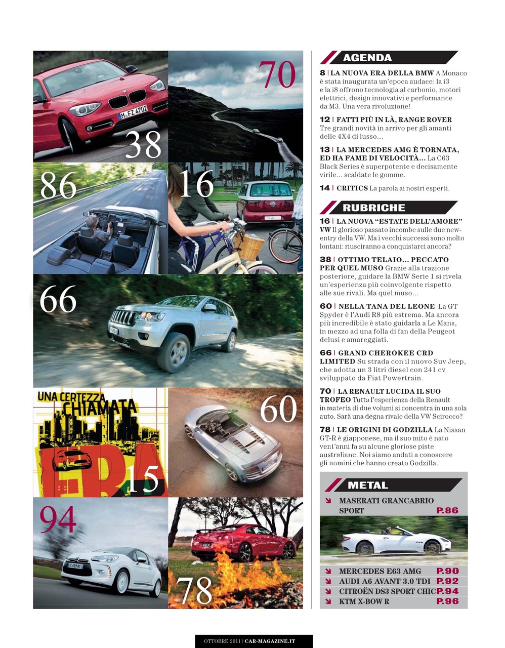 CAR magazine Italia Preview Pages