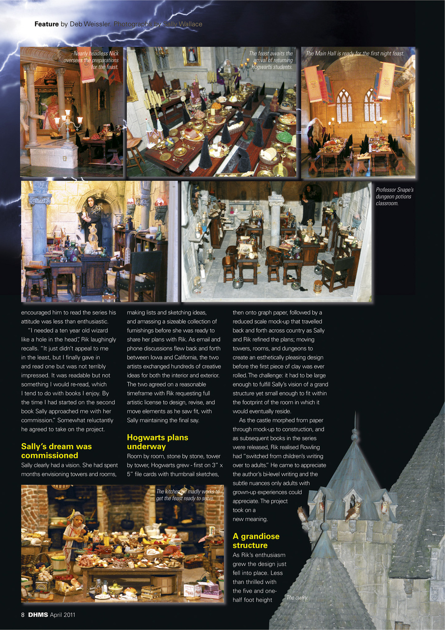 Dolls House and Miniature Scene Preview Pages