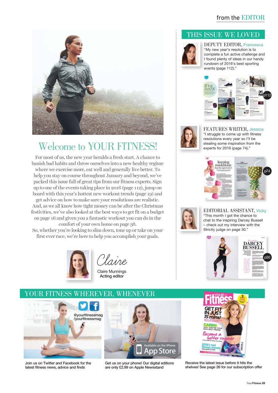 Health & Wellbeing Preview Pages