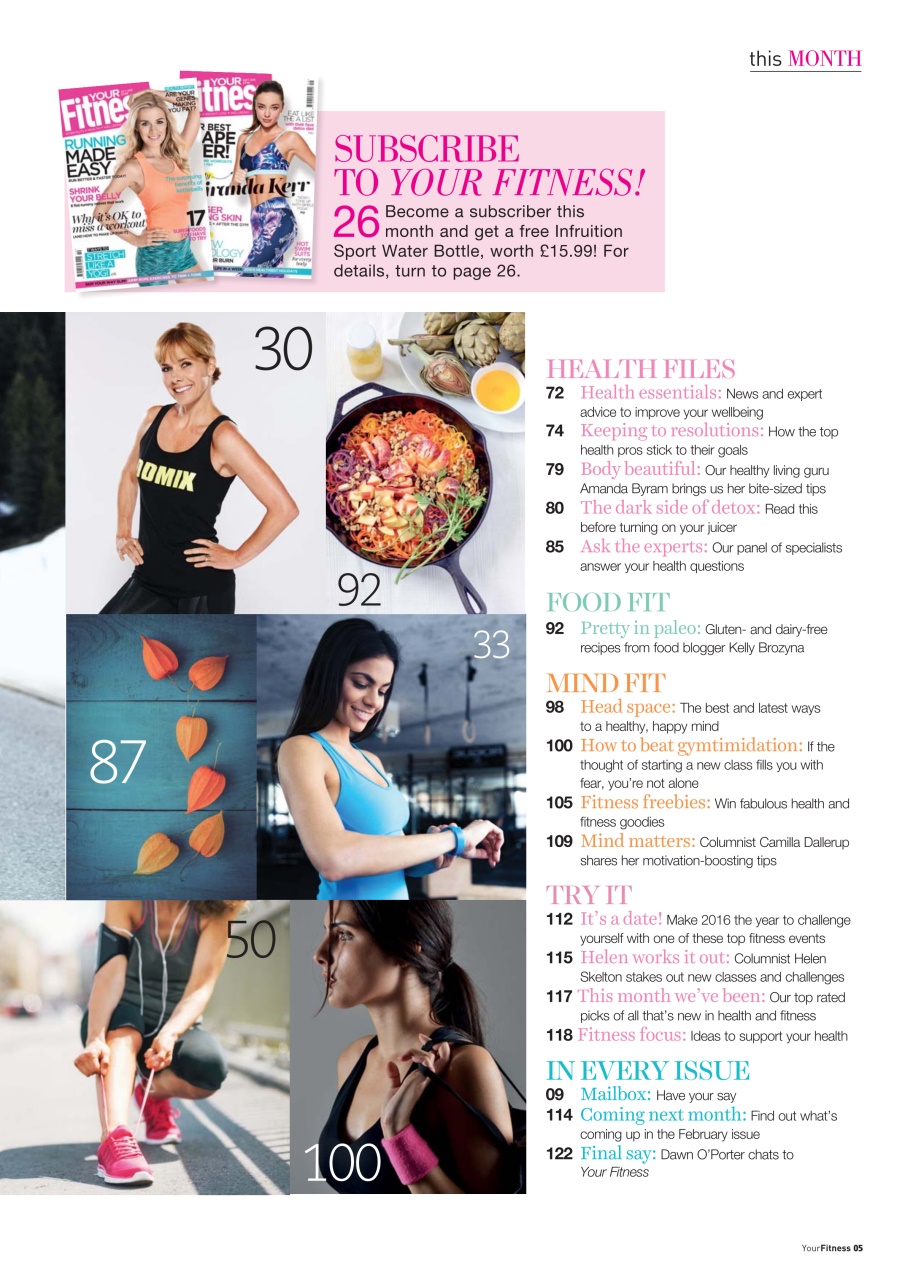 Health & Wellbeing Preview Pages