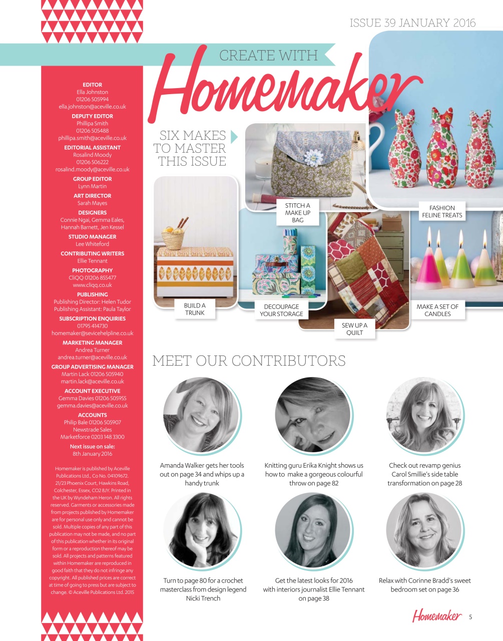 Homemaker Preview Pages