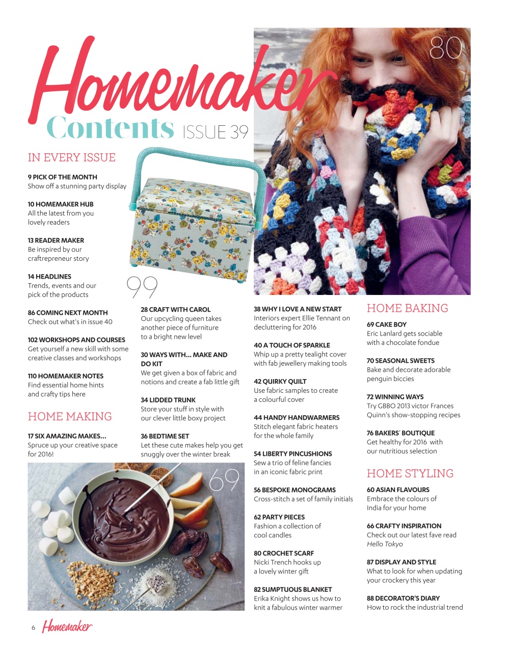 Homemaker Preview Pages