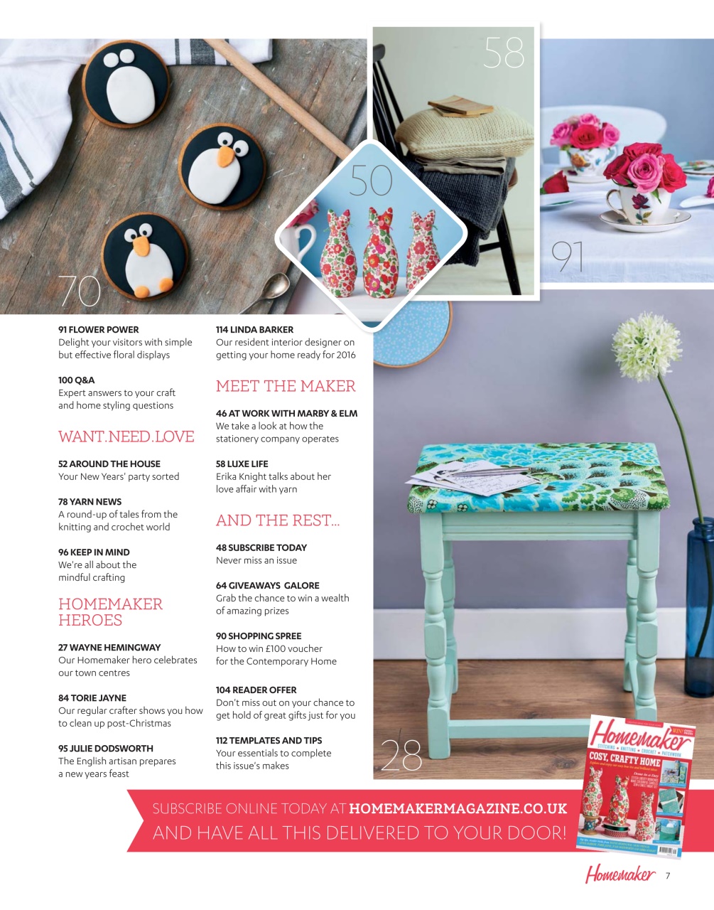 Homemaker Preview Pages