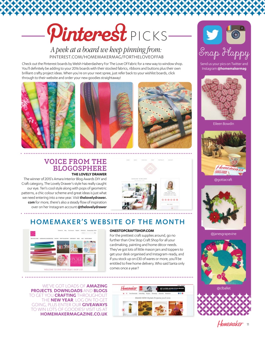 Homemaker Preview Pages