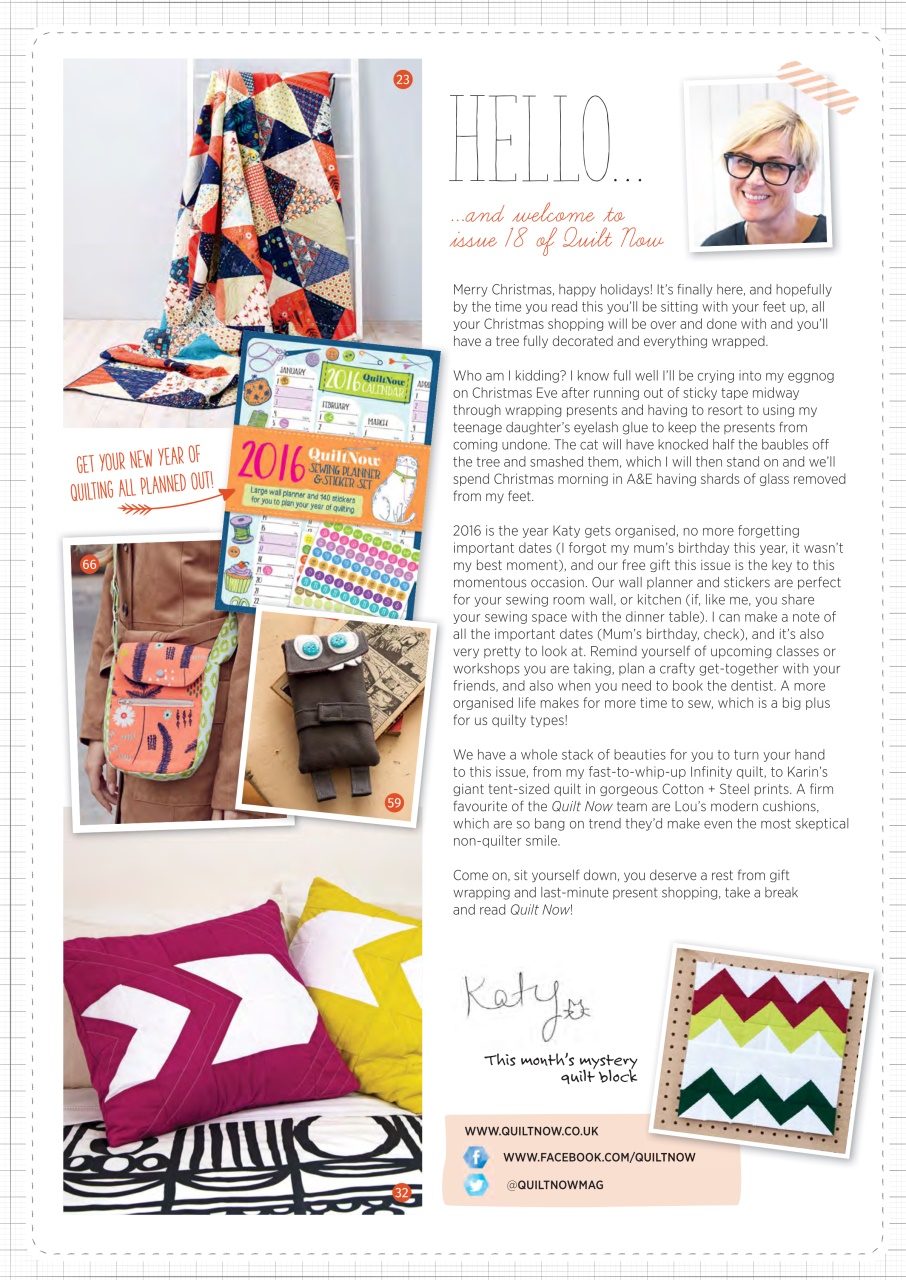 Quilt Now Preview Pages