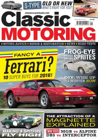 Classic Motoring issue Jan-16