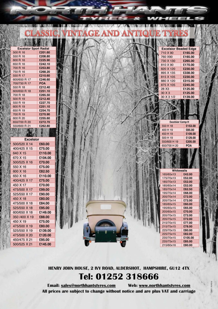 Classic Motoring Preview Pages