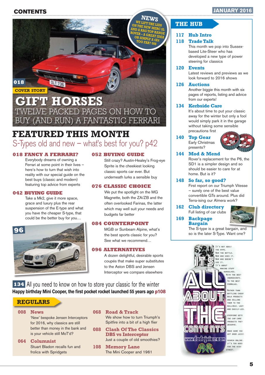 Classic Motoring Preview Pages