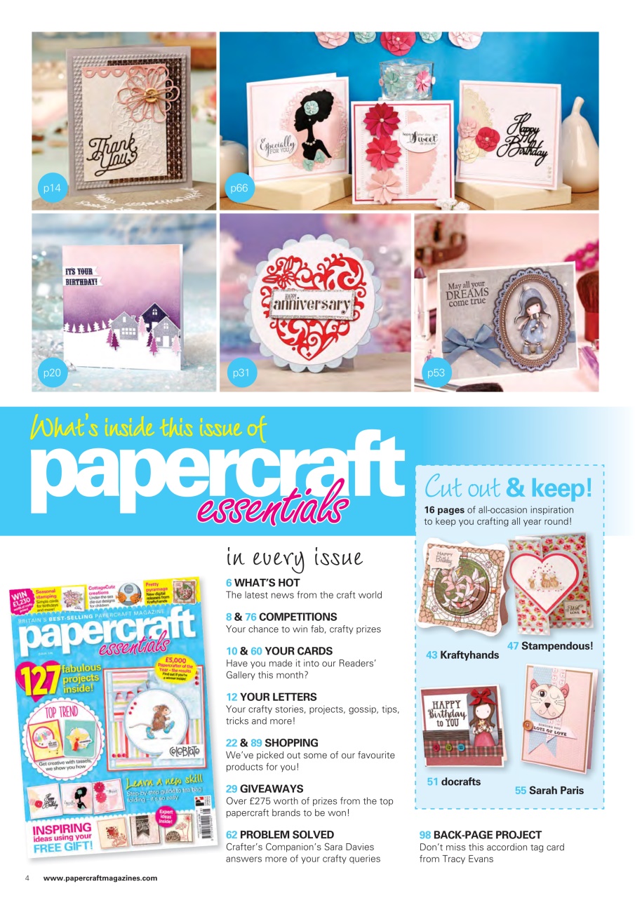 Papercraft Essentials Preview Pages