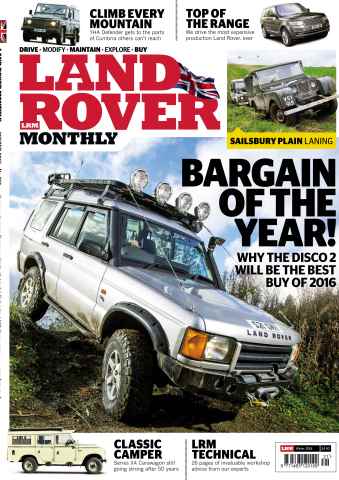 Land Rover Monthly issue Winter Special