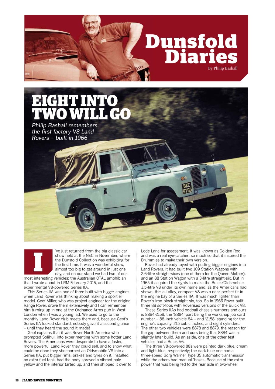 Land Rover Monthly Preview Pages