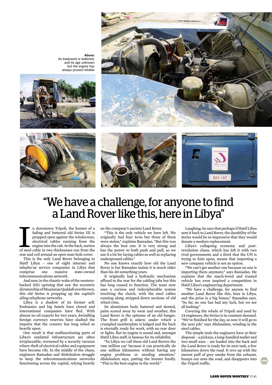 Land Rover Monthly Preview Pages