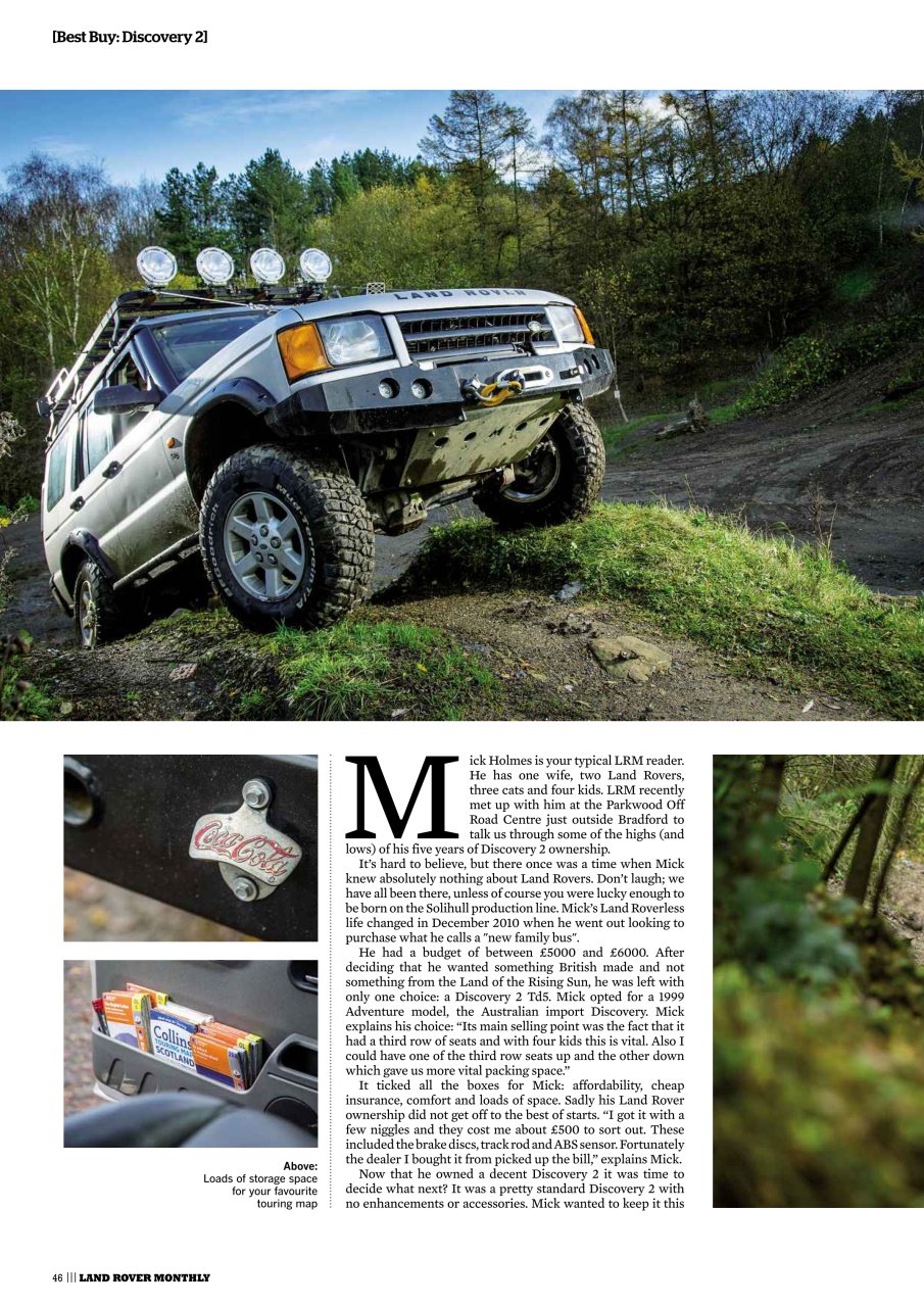 Land Rover Monthly Preview Pages