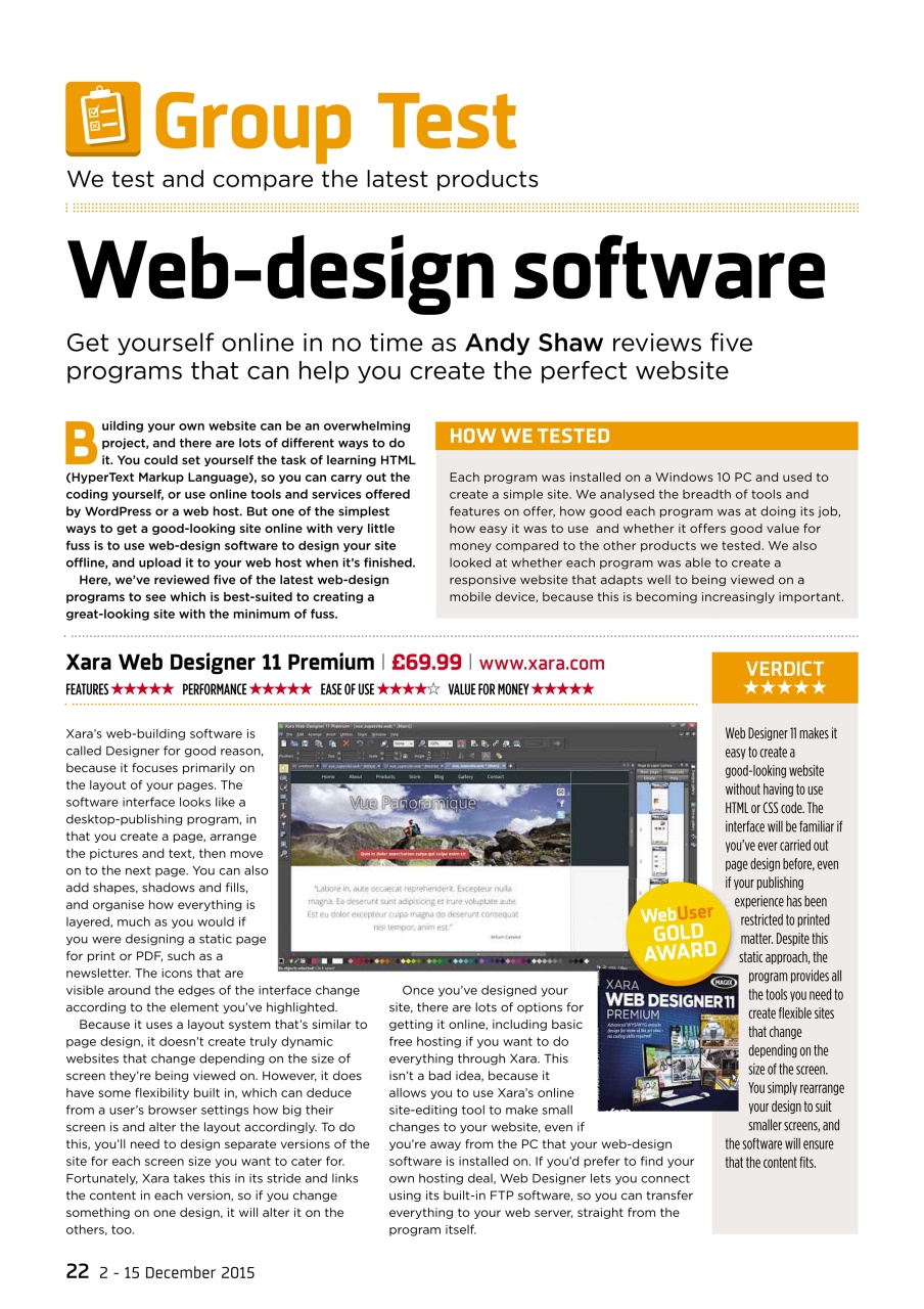 Webuser Preview Pages