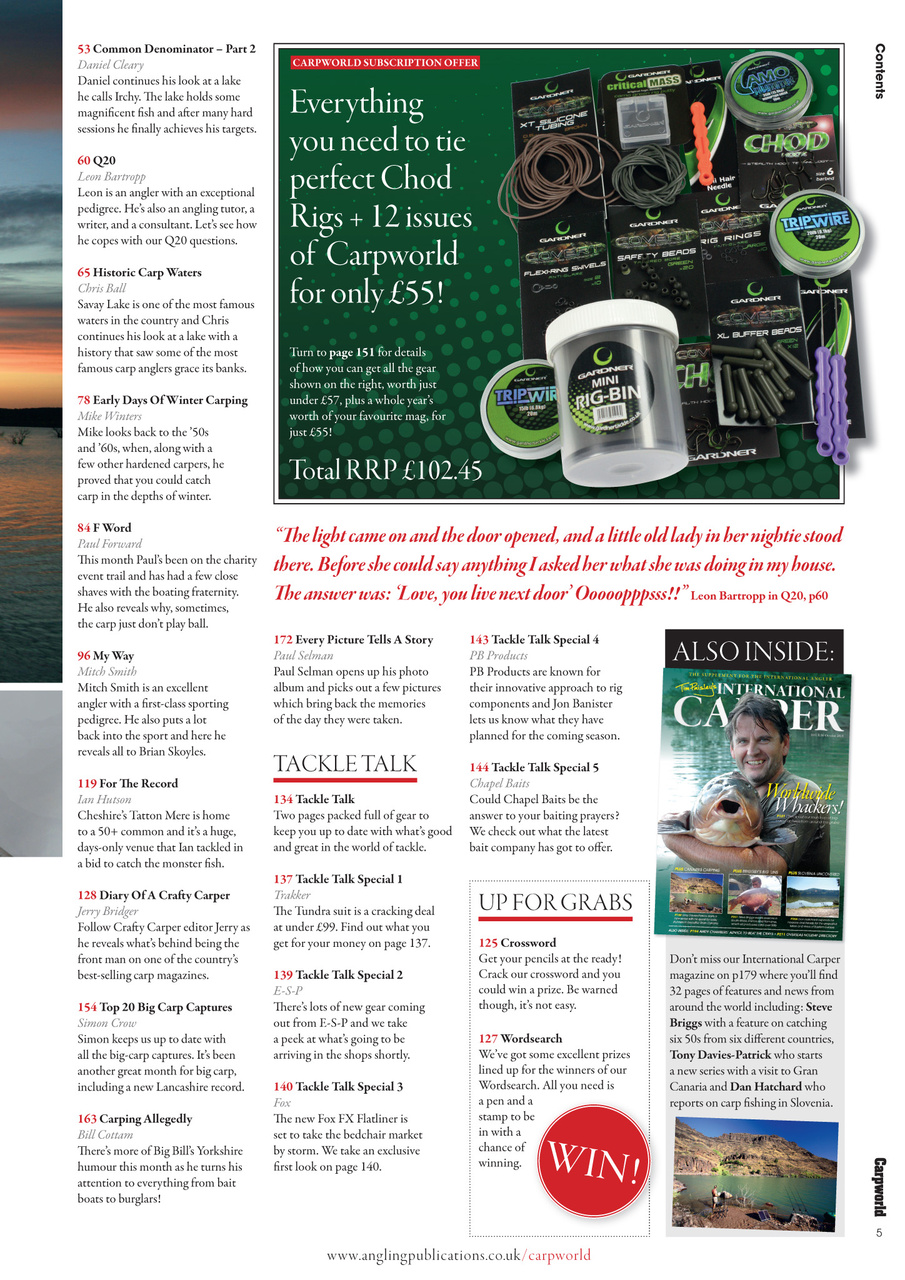 Carpworld Preview Pages