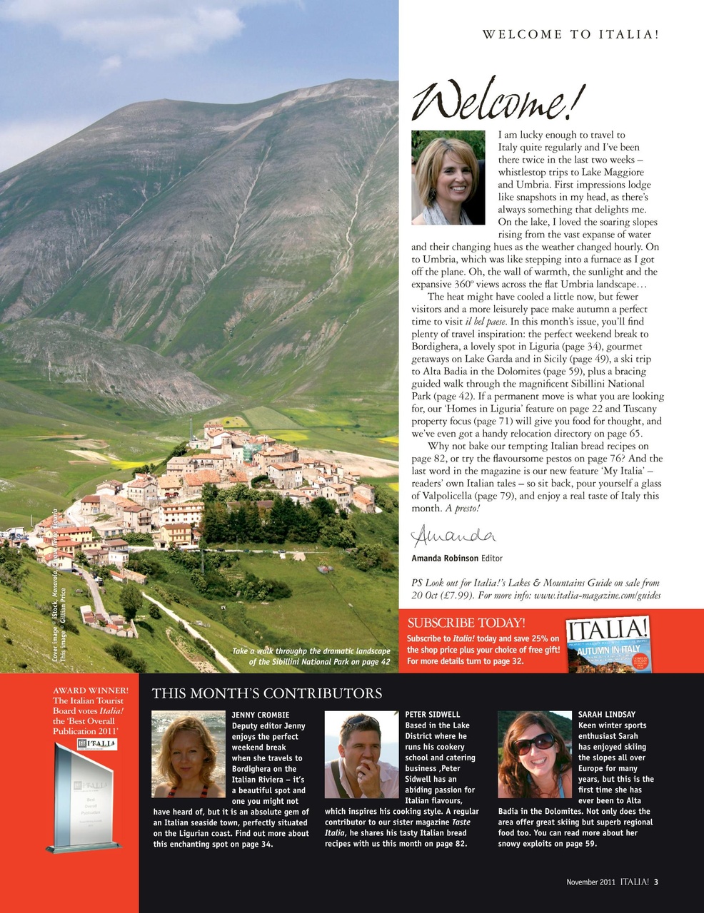 Italia! Preview Pages