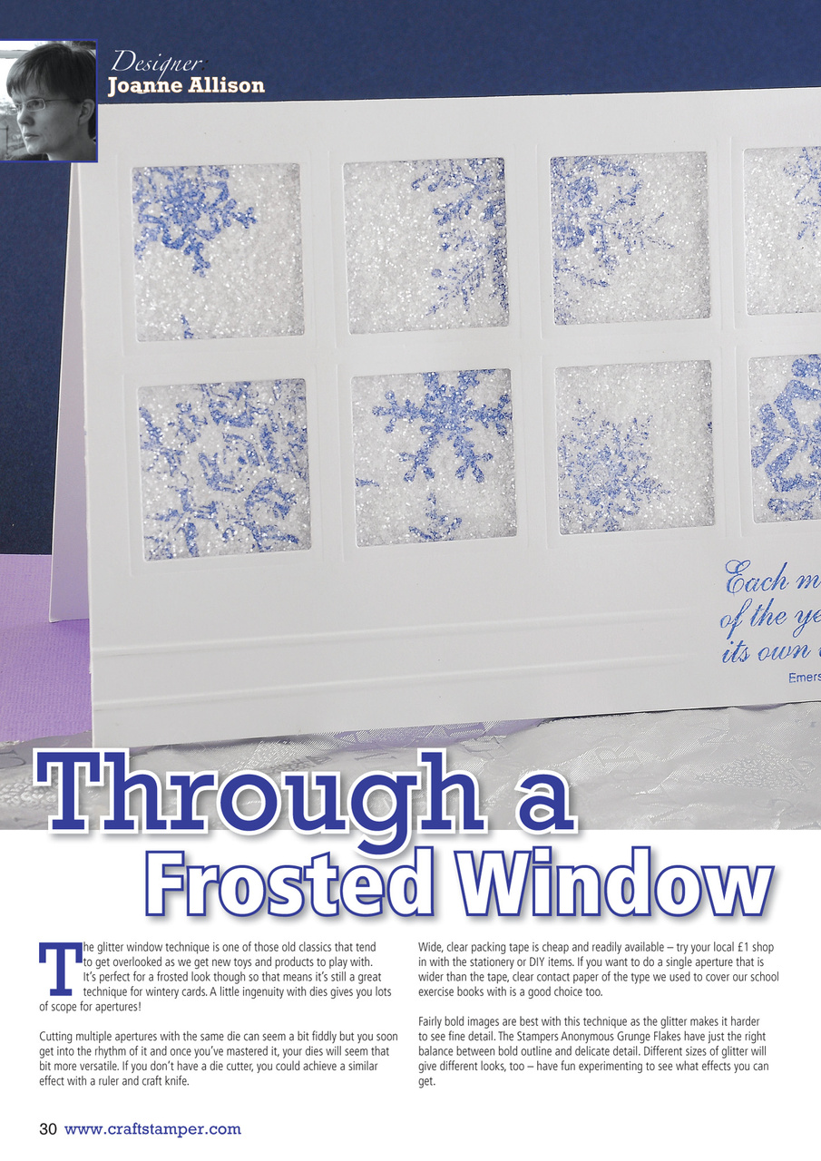 Craft Stamper Preview Pages