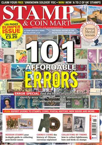 Stamp Collector issue November 2011