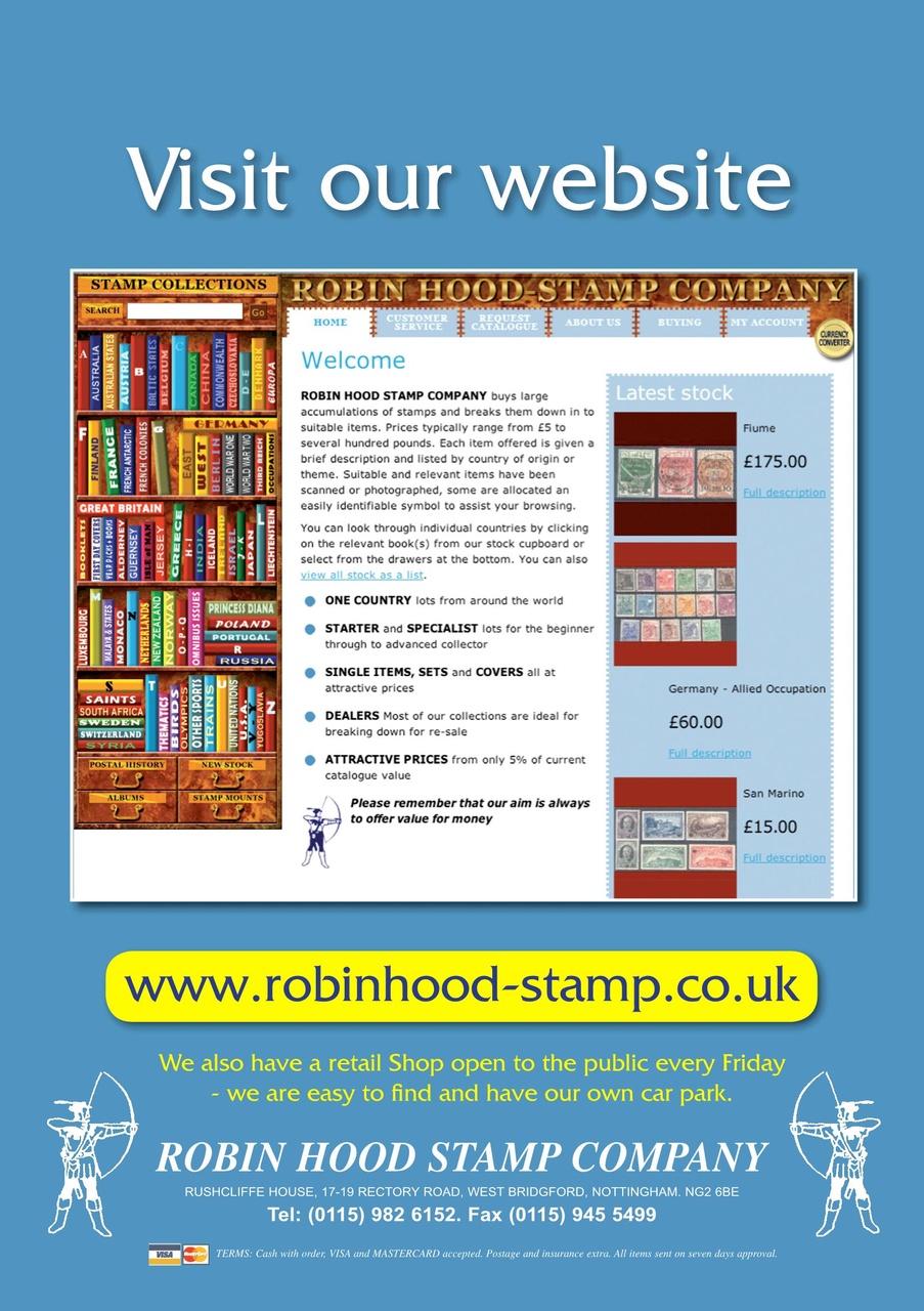 Stamp Collector Preview Pages