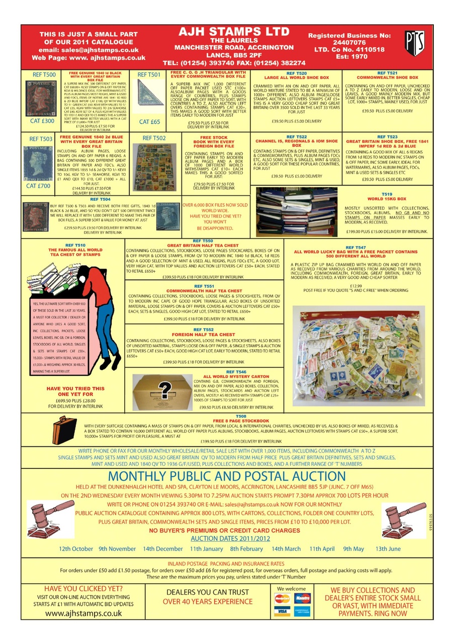 Stamp Collector Preview Pages