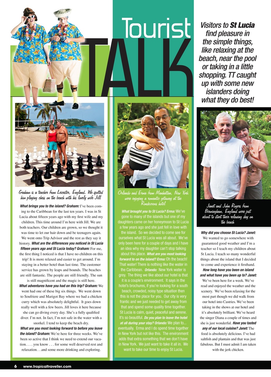 Tropical Traveller Preview Pages