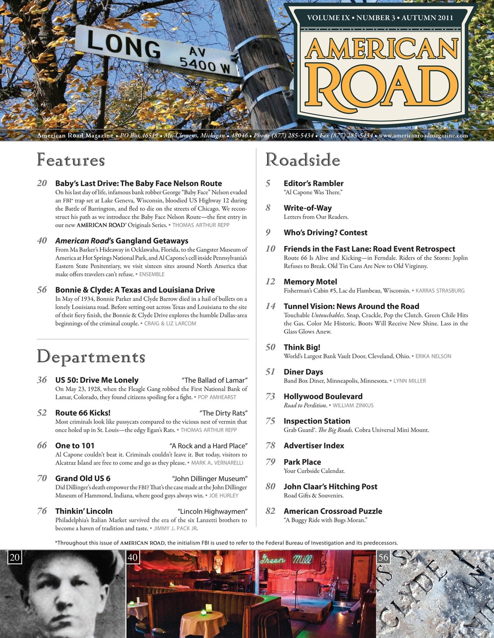 American Road Preview Pages