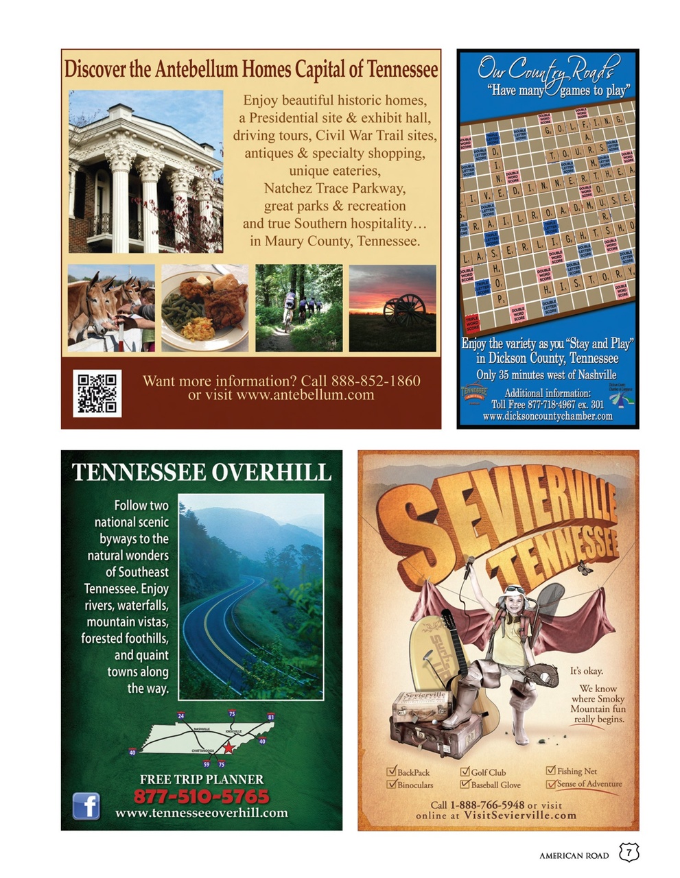 American Road Preview Pages