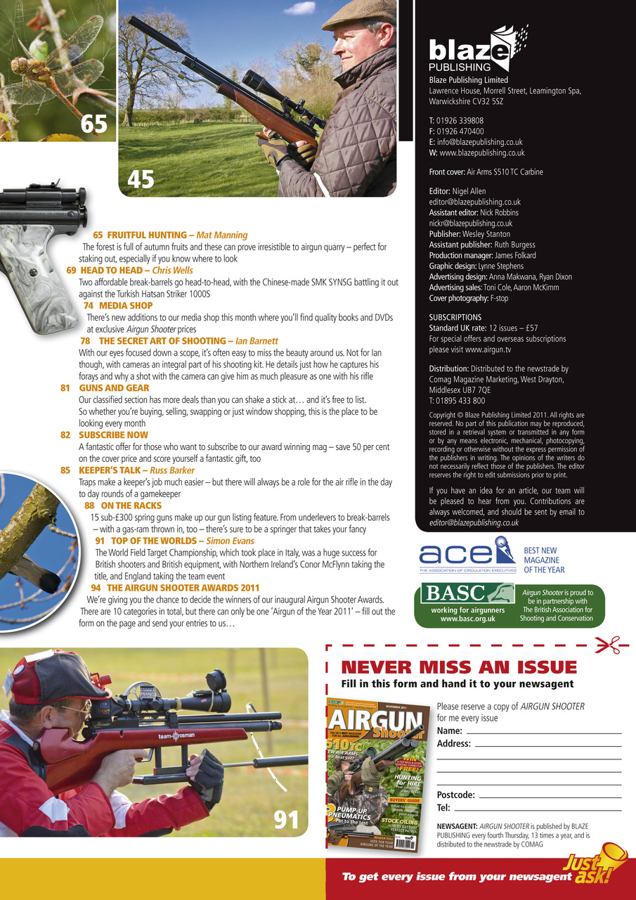 Airgun Shooter Preview Pages