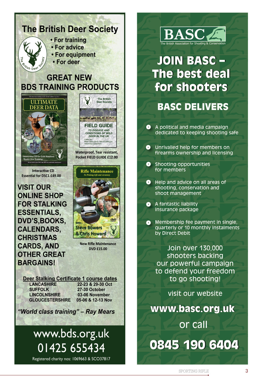 Sporting Rifle Preview Pages