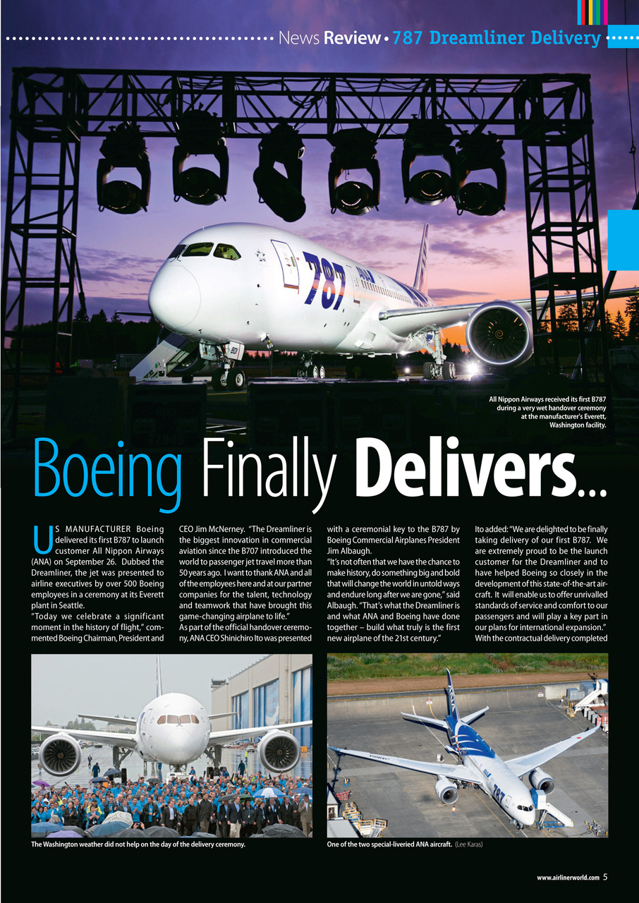 Airliner World Preview Pages