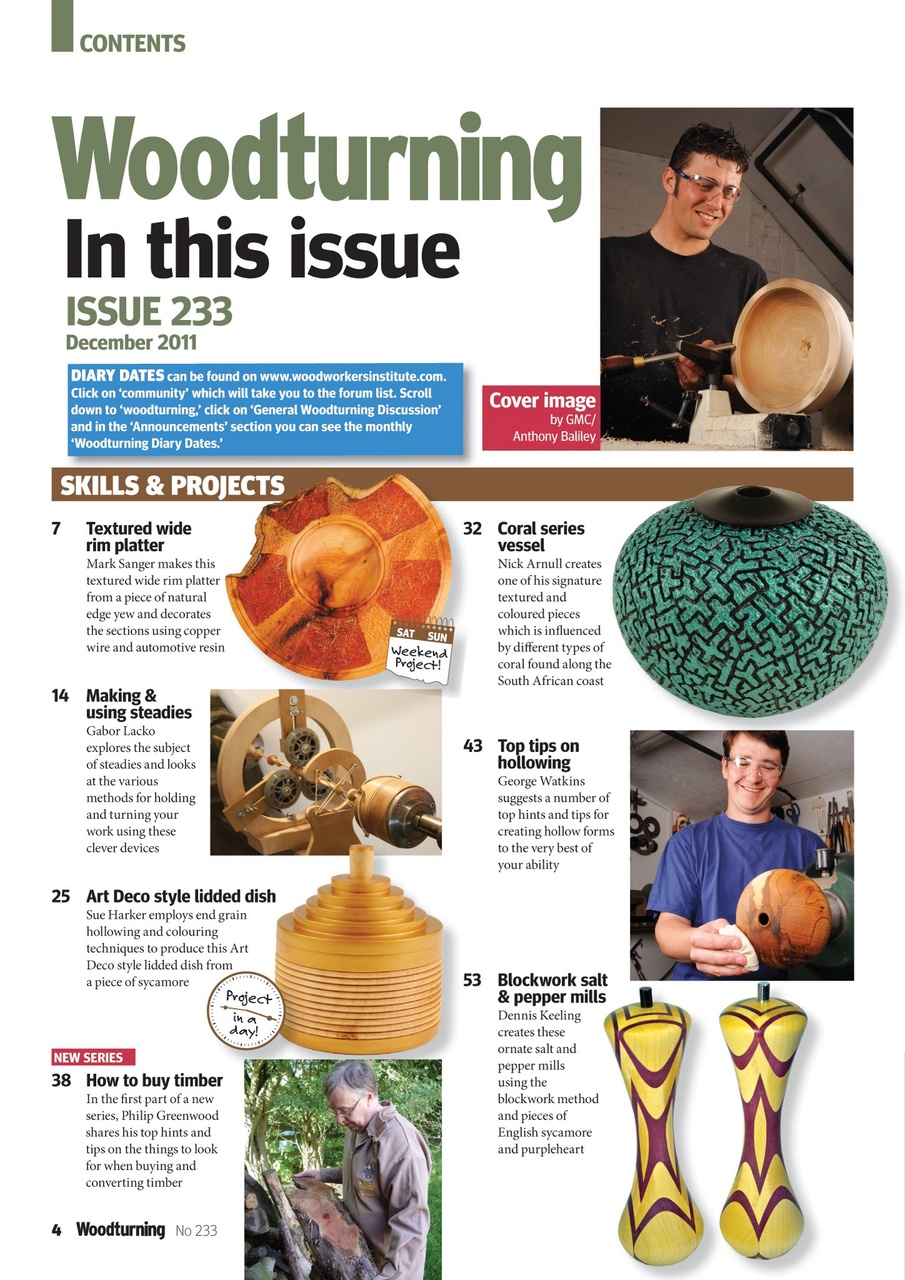 Woodturning Preview Pages