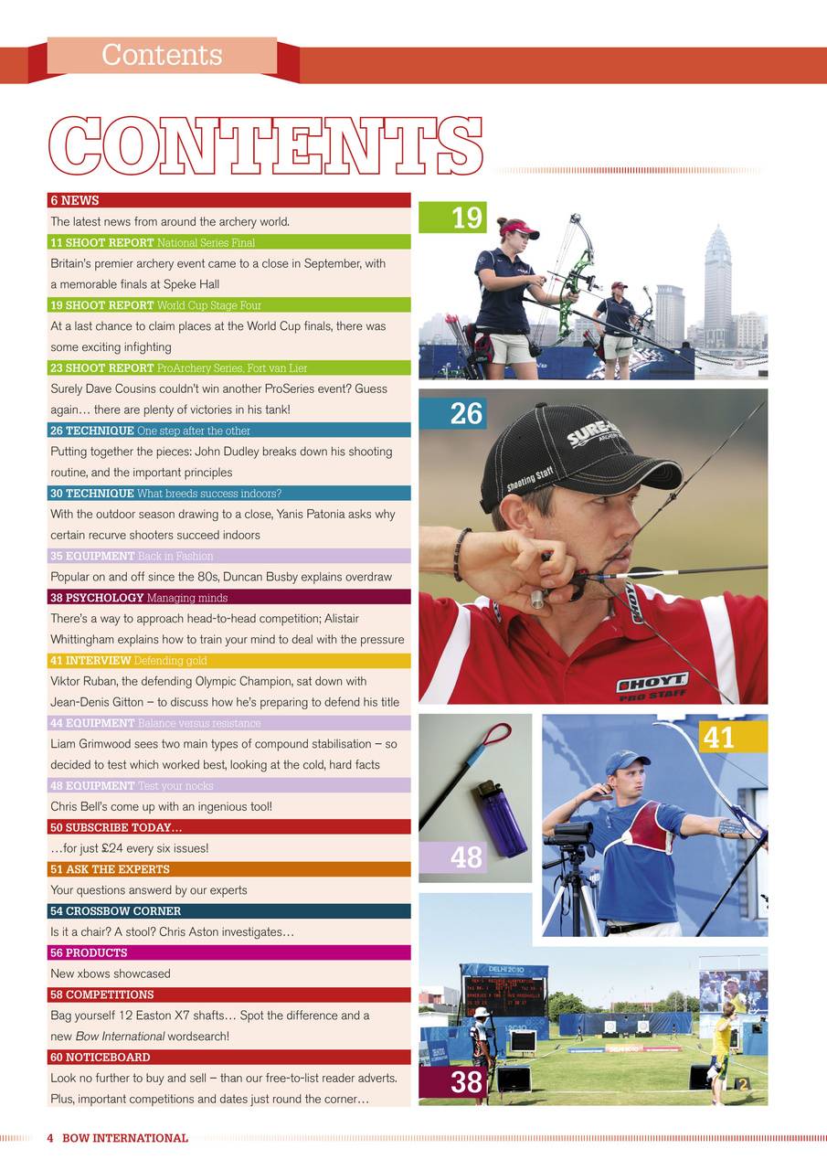 Bow International Preview Pages