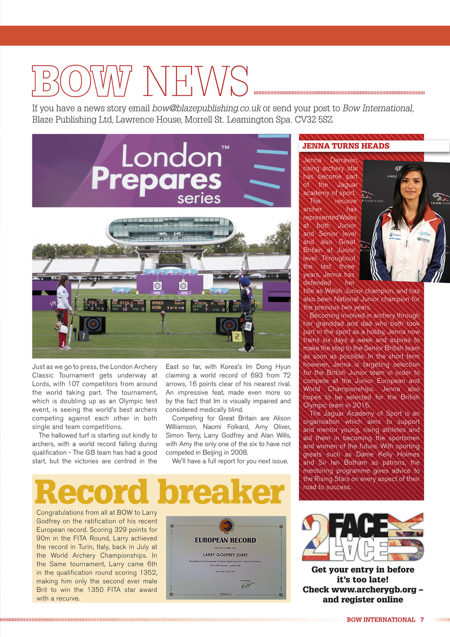 Bow International Preview Pages