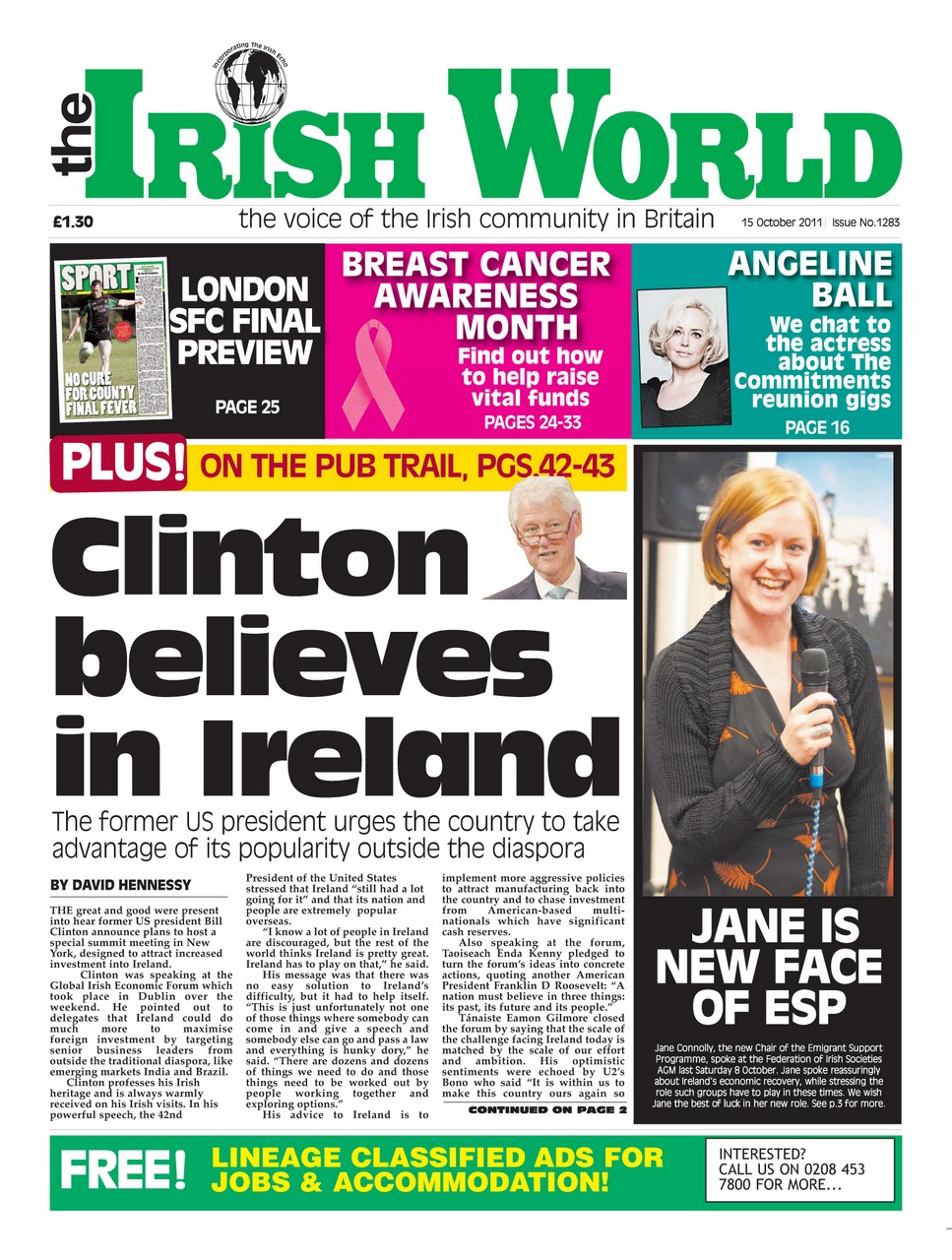 Irish World Preview Pages