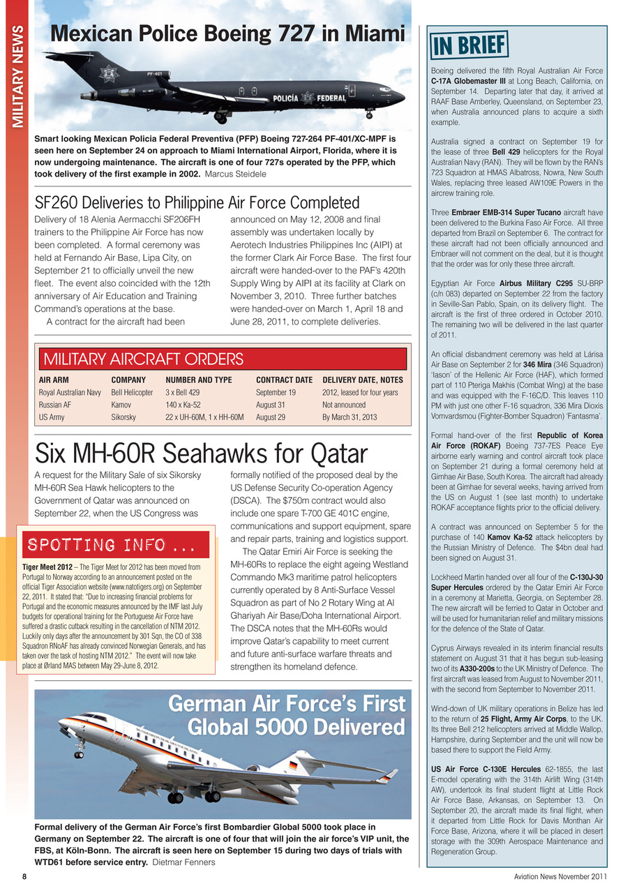 Aviation News Preview Pages