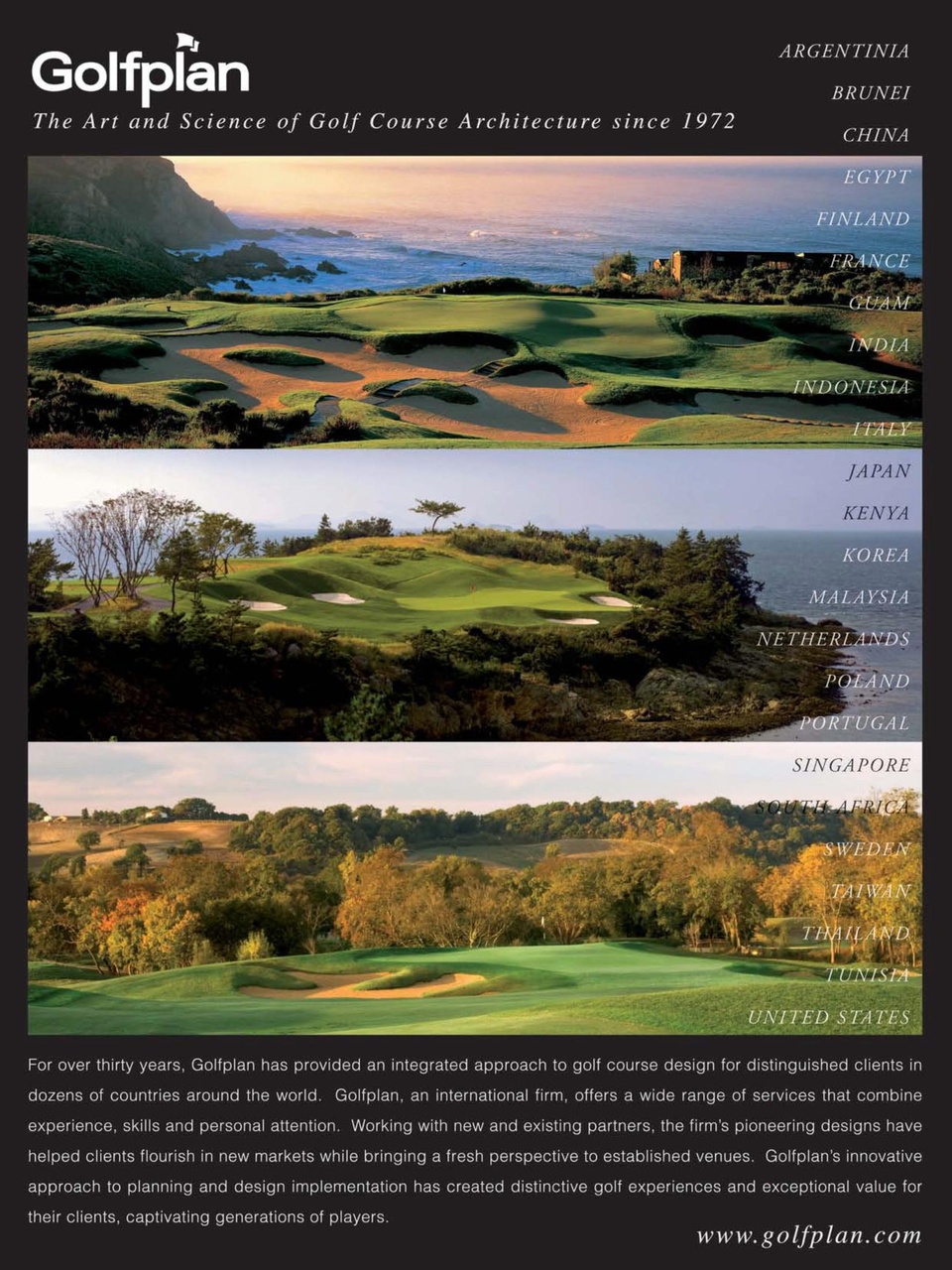 Golf Course Architecture Preview Pages