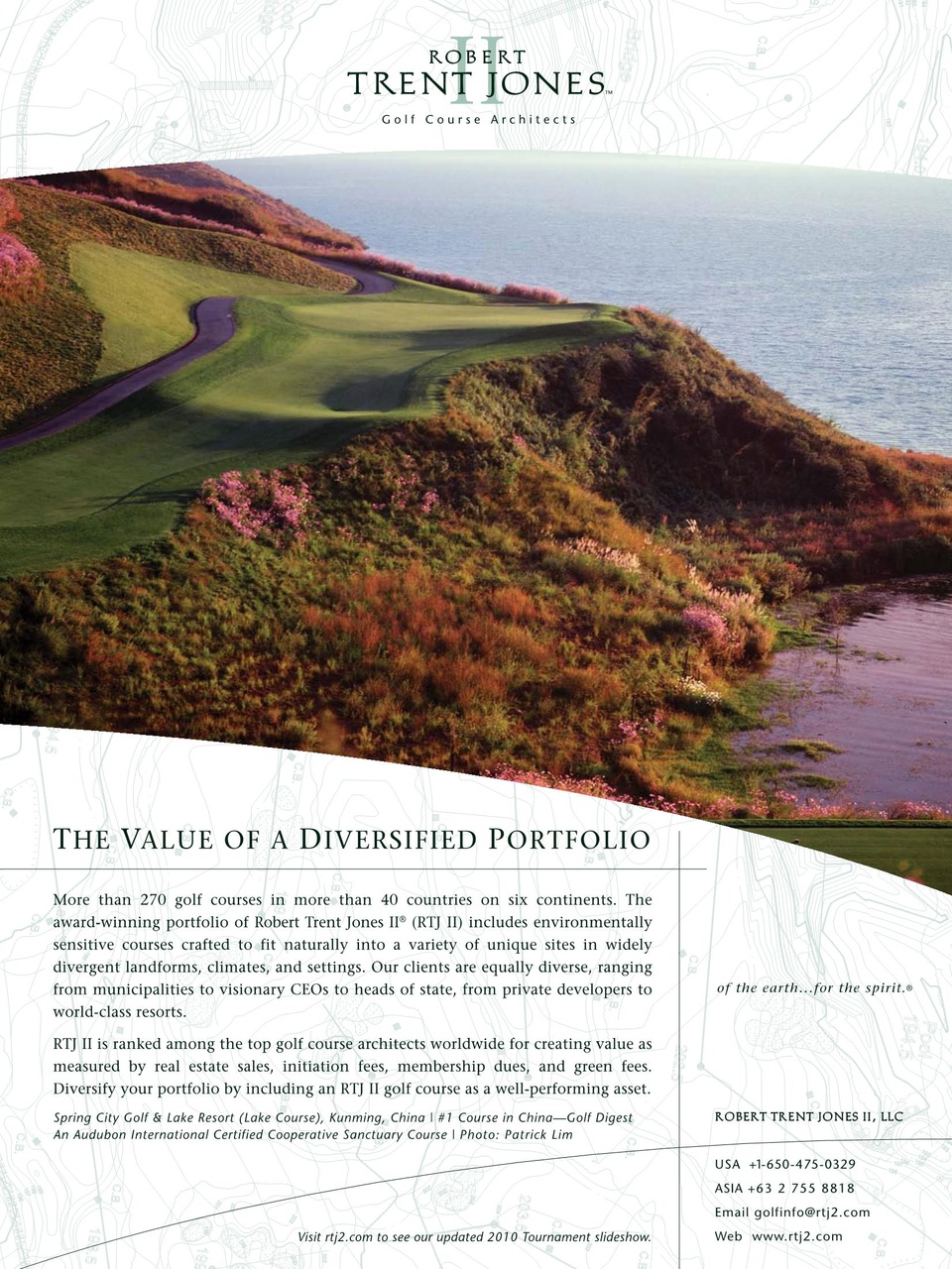 Golf Course Architecture Preview Pages