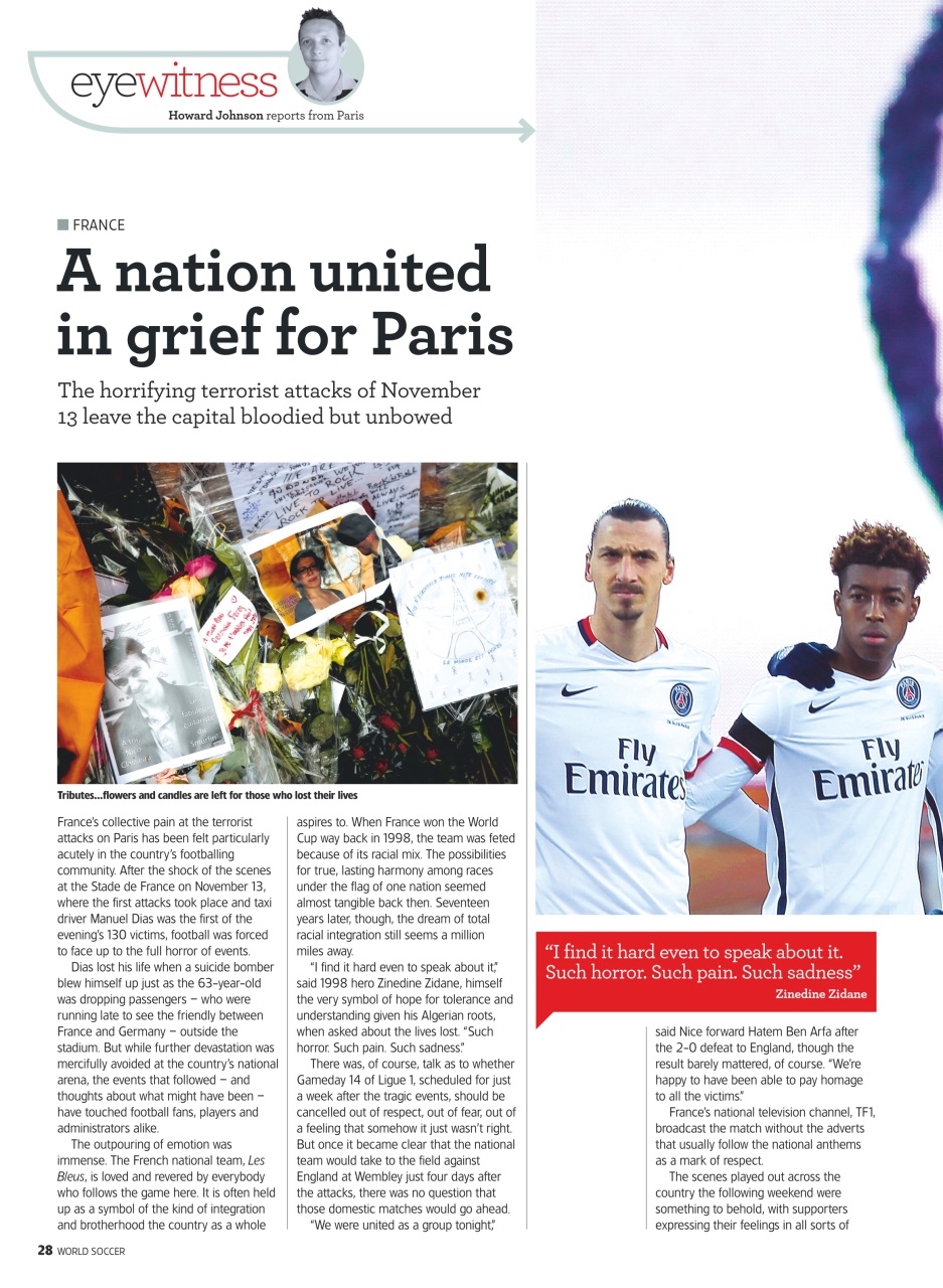 World Soccer Preview Pages