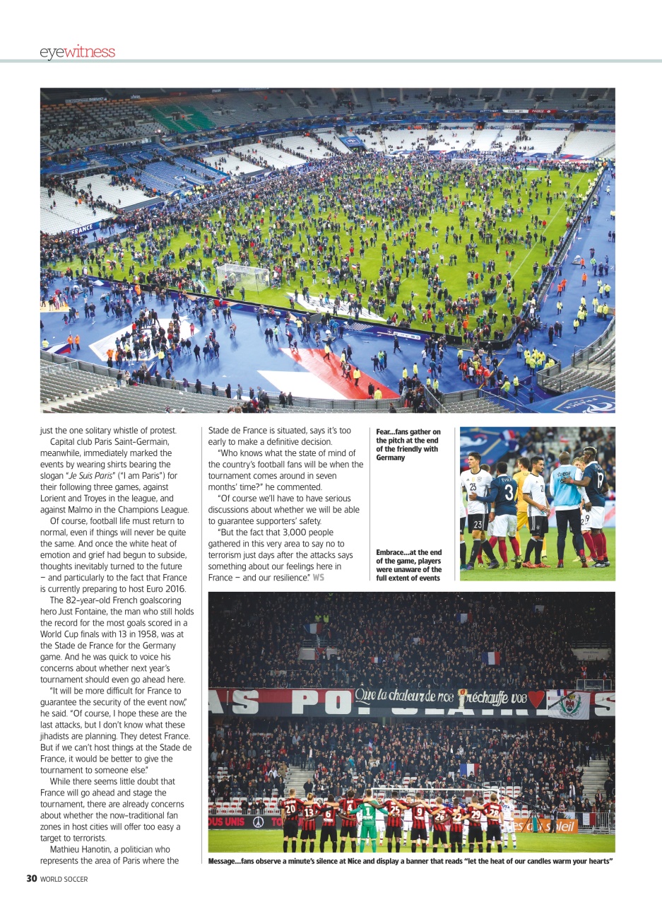 World Soccer Preview Pages