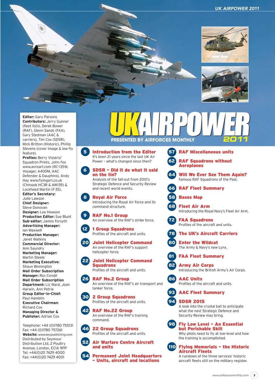 Aviation Specials Preview Pages