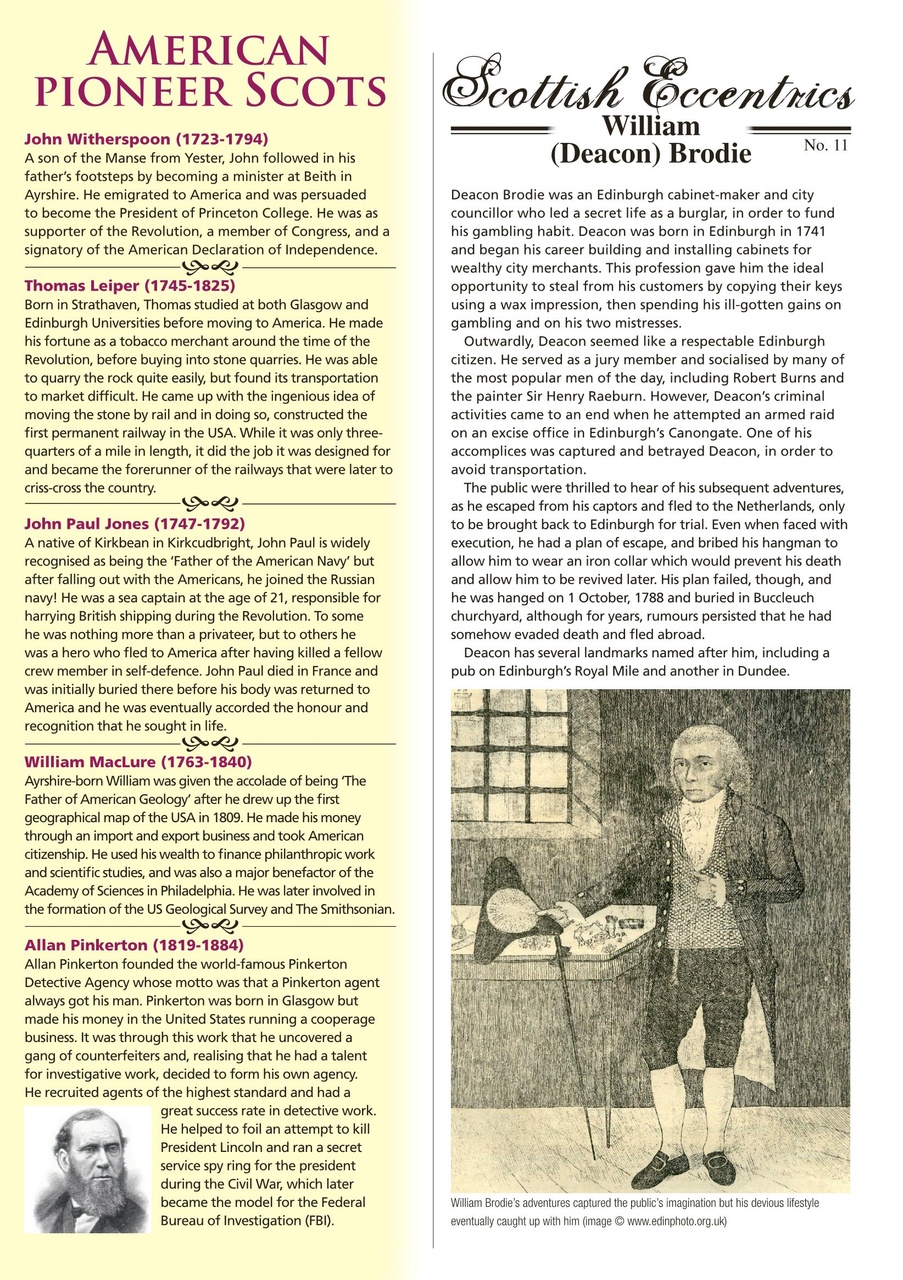 Scottish Memories Preview Pages