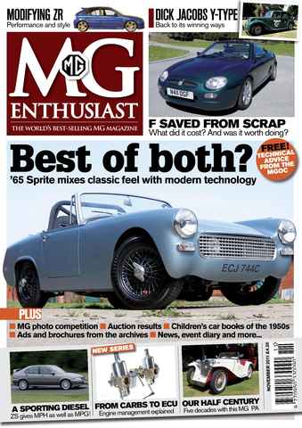 MG Enthusiast issue MG Enthusiast November 2011