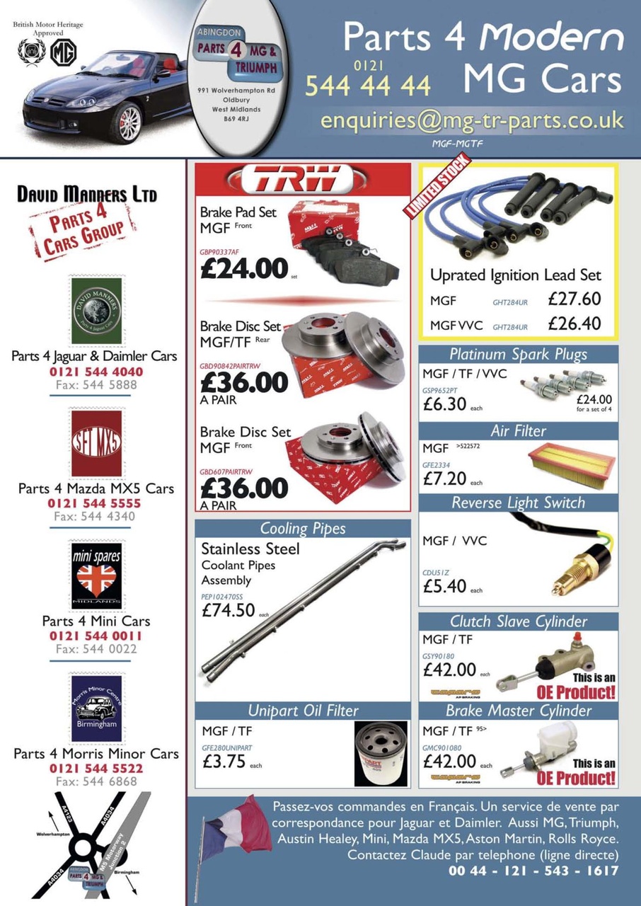 MG Enthusiast Preview Pages