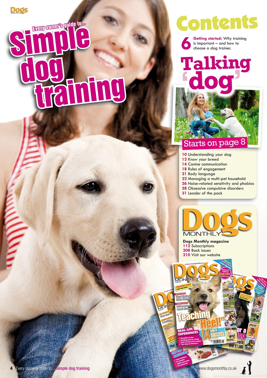 Dogs Monthly Preview Pages